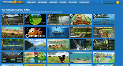 Desktop Screenshot of fishinggames.us